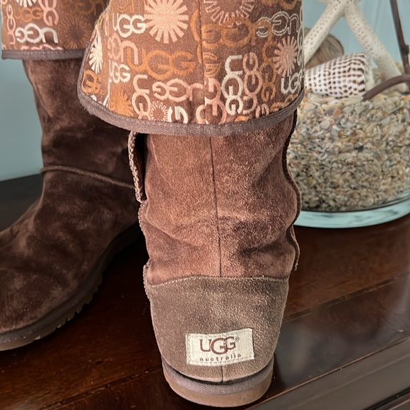UGG Lo Pro Button Suede Boots - Picture 5 of 9